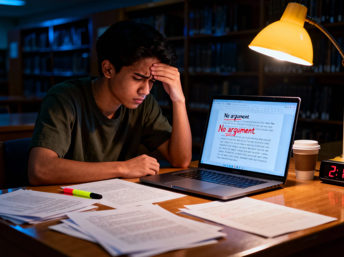 Essay 写到一半发现结构崩了？留学生如何用“结构对照”把文章救回来