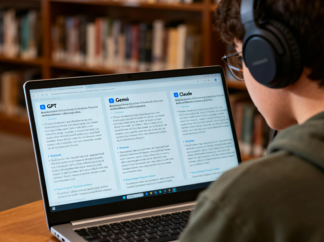 为什么越来越多学习场景开始使用多模型 AI 对比？