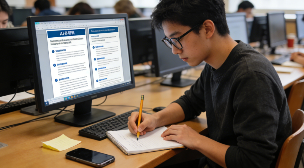 AI写作业会被发现吗？关键不在“用不用”，而在“怎么用”