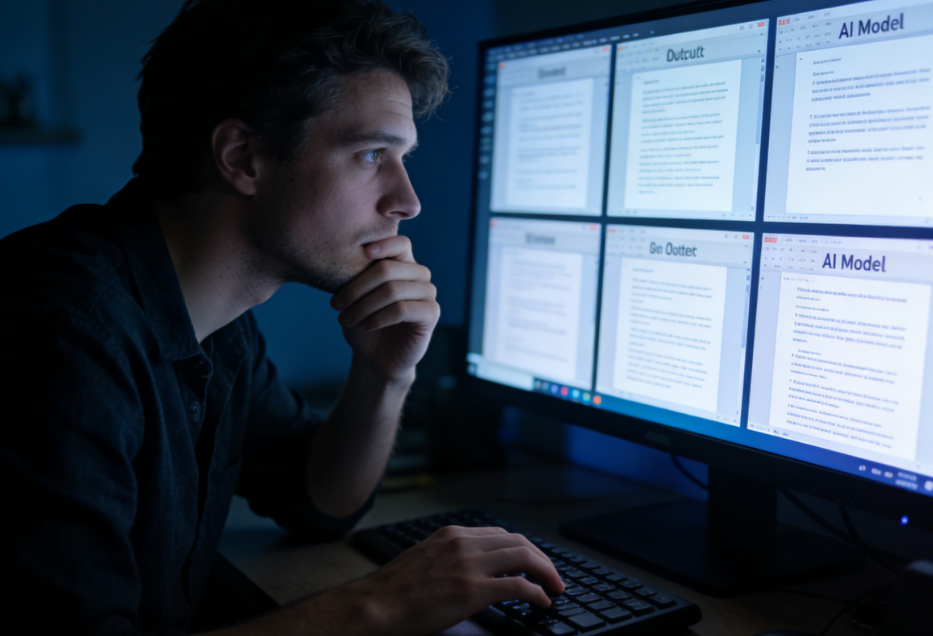 同一篇文章让 6 个 AI 同时写：我如何挑出最像人、最能发的那一版